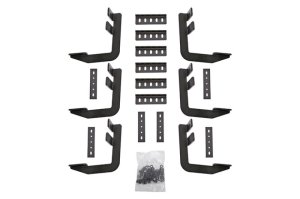 Ram Ram Running Board Bracket Kit - Dee Zee - Rough Step - Black - `19-`23